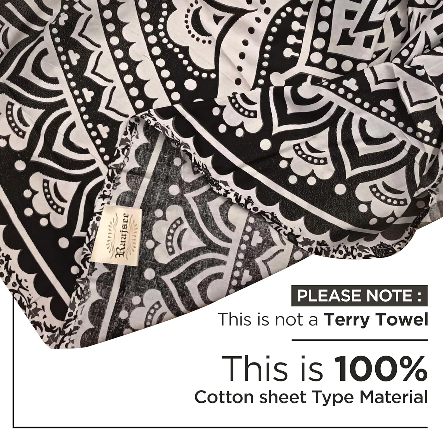 Tapiserie india beach towel round mandala hippielarge indian Casa - Accesorii si Decoratiuni Naty Shop