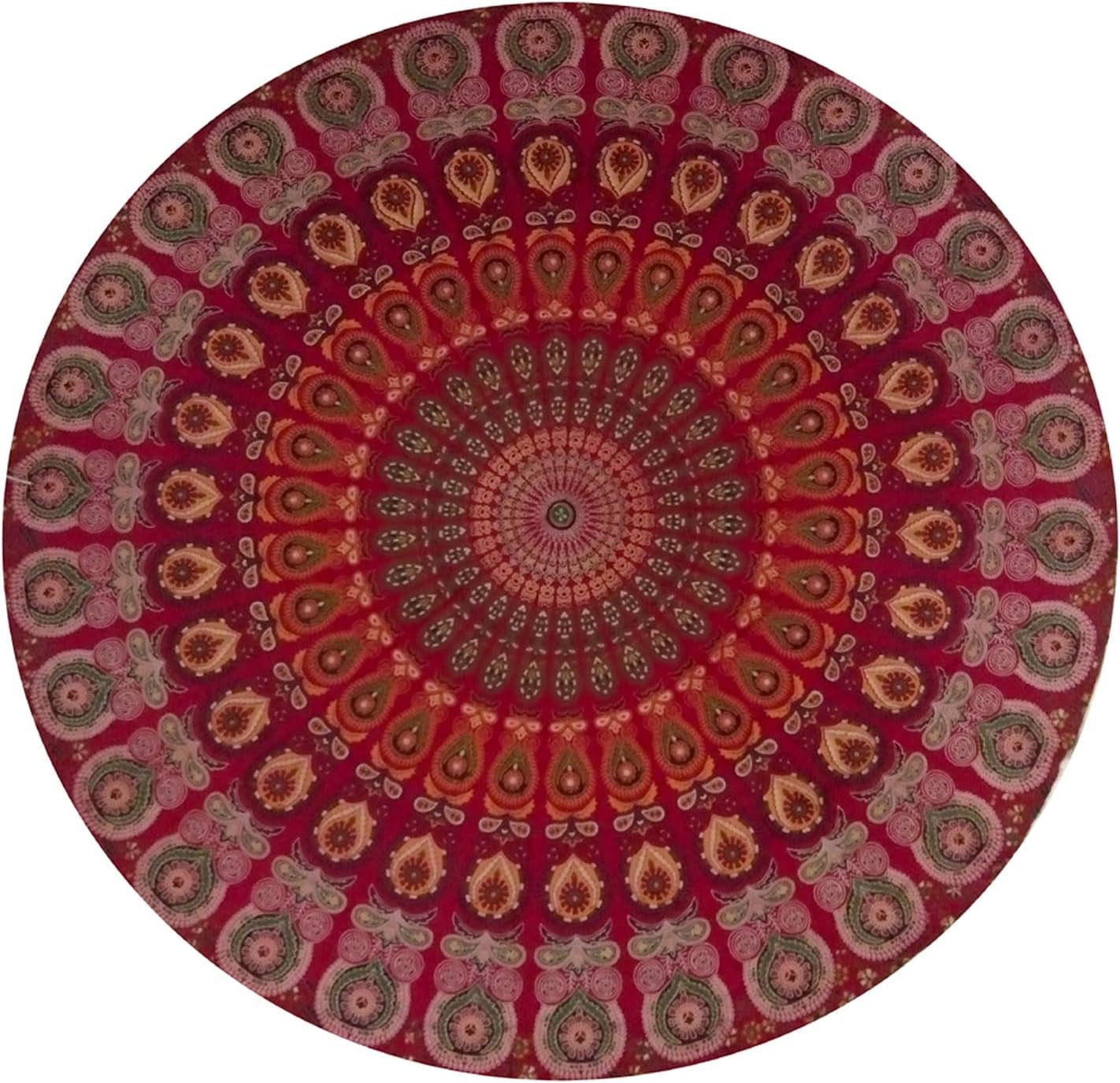 Tapiserie india prosop plaja rotund mandala hippielarge indian Casa - Accesorii si Decoratiuni Naty Shop Default Title