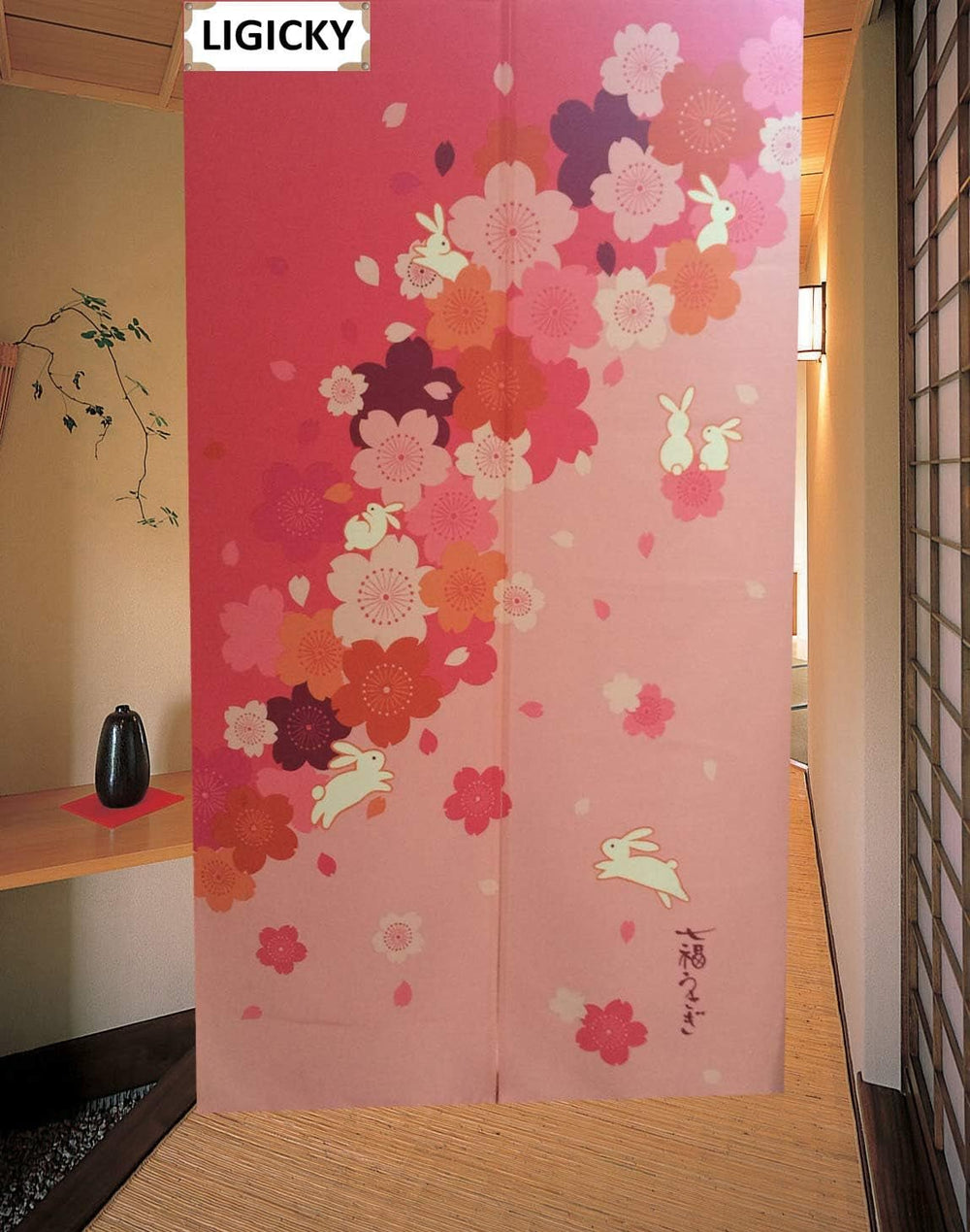 Tapiserie perdea japoneza noren lung usa tapisseri Casa - Accesorii si Decoratiuni Naty Shop