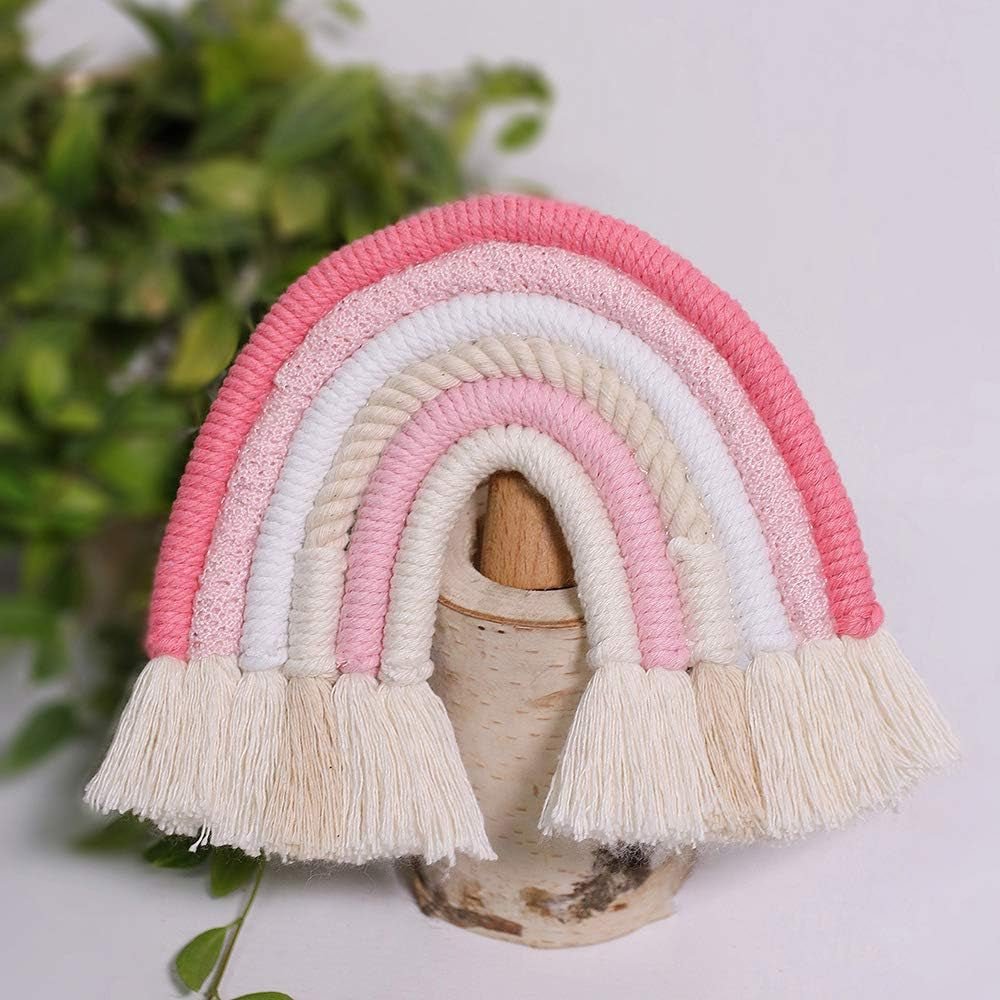 Tapiserie tesute curcubeu boem acasa arta colorata Casa - Accesorii si Decoratiuni Naty Shop