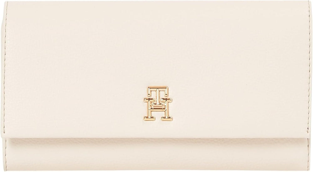 Tommy Hilfiger Aw0aw17267 Femeie Portofel Femei Naty Shop Bej (trestie de zahăr) Os