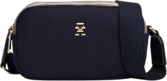 Tommy Hilfiger geanta de umăr Poppy Camera Bag Small Genti Femei Naty Shop Albastru (Space Blue)