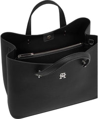 Tommy Hilfiger satchel sac emblemă detașabil curea de umăr Genti Femei Naty Shop