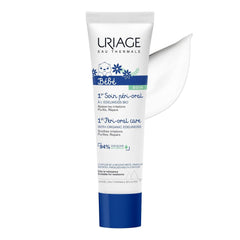 Uriage Baby Peri-Oral Care with organic precious white & copper-zinc 30ml - Calmează imediat iritațiile - Repară și curăță pielea - Se absoarbe rapid - Fără parfum - 94% ingrediente de origine naturală Copii - Baie si Skincare Naty Shop Titlu implicit