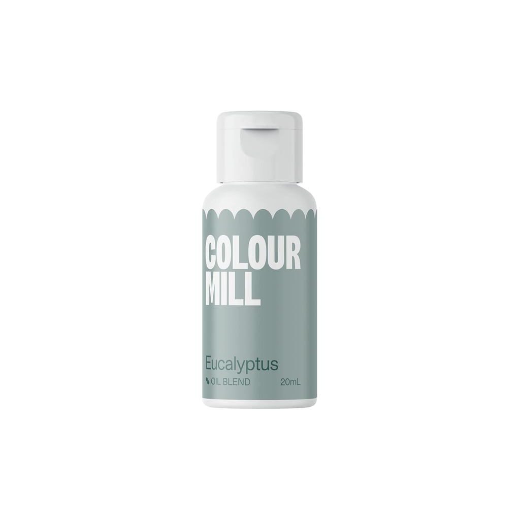 Colorant alimentar pe bază de ulei Oil Blend, 20 ml Naty Shop Verde Eucalipt 20 ml